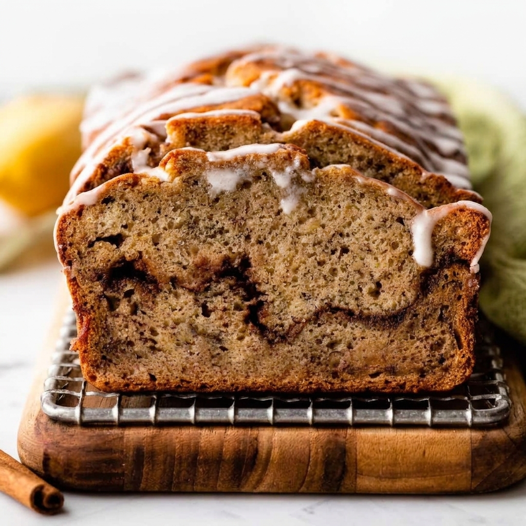 Cinnamon banana bread