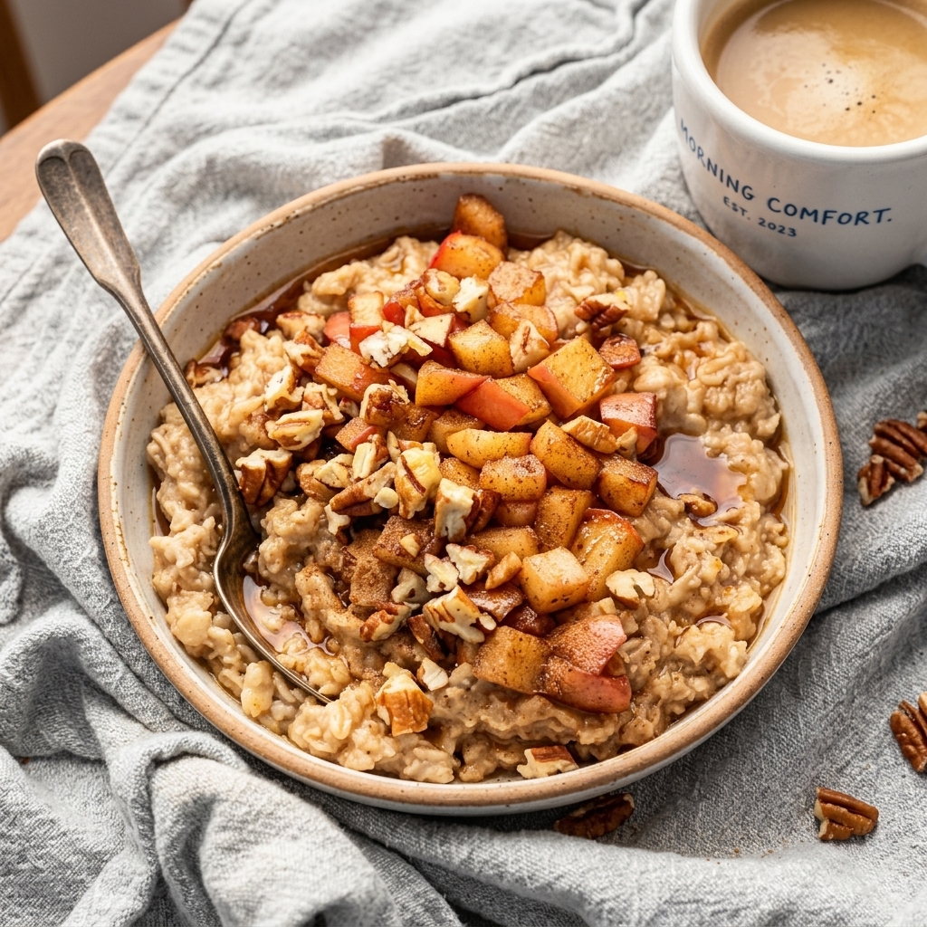 Apple cinnamon oats